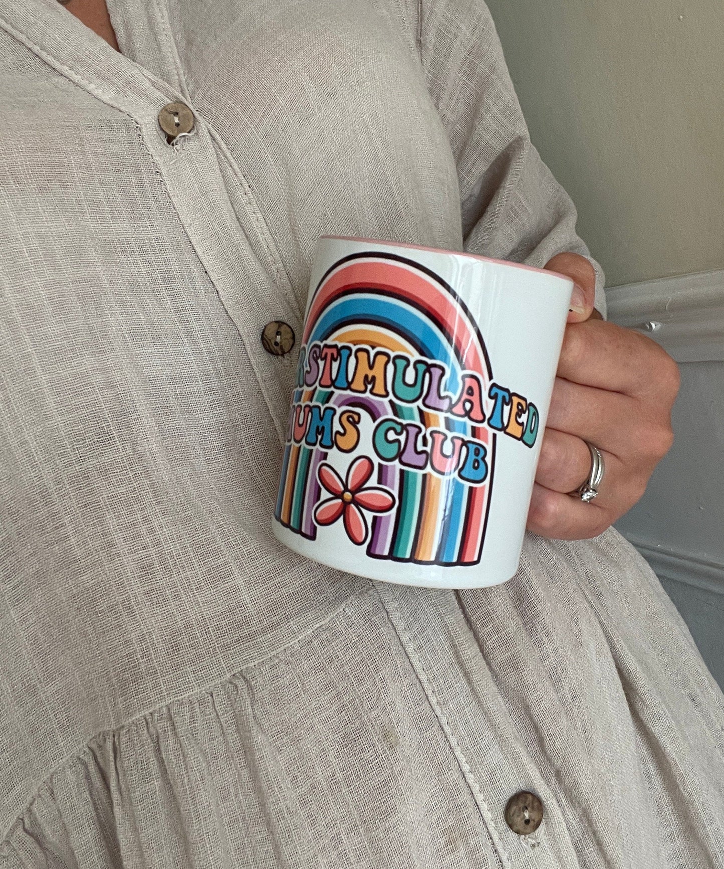 Overstimulated mums club mug | new mum | motherhood | mum mug