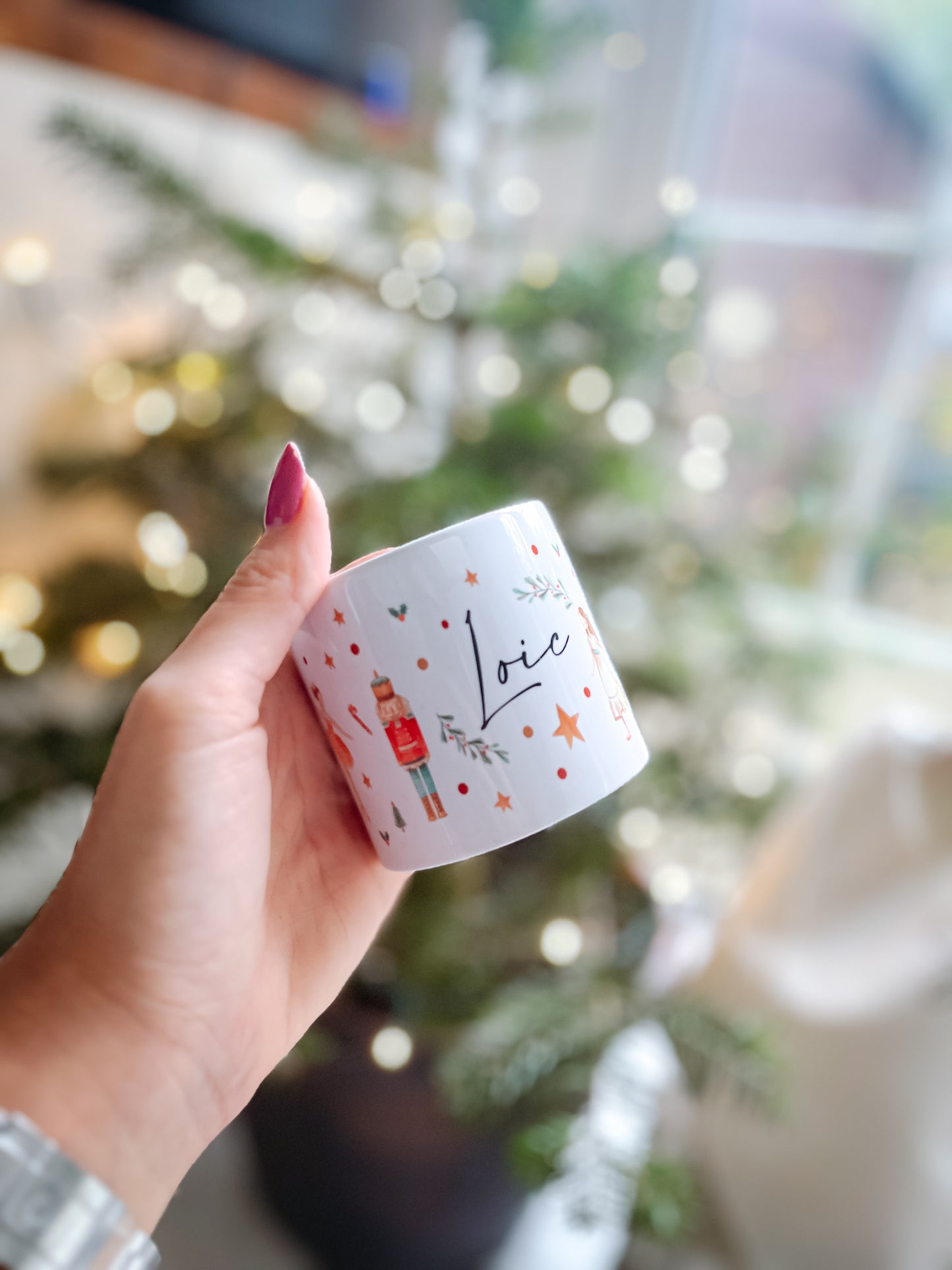 Personalised Christmas  mug | Christmas Eve box | Christmas family tradition | Christmas family hot chocolate mugs | Nutcracker mug | sugar plum fairy mug