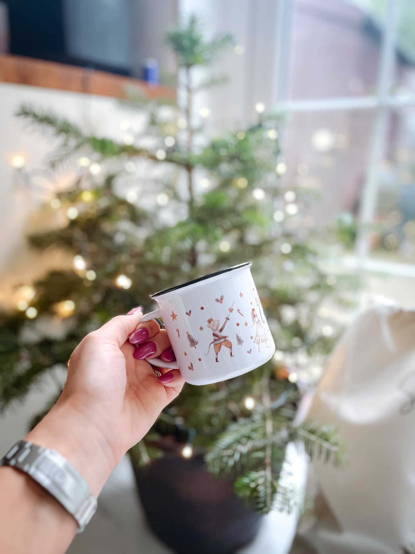 Personalised Christmas  mug | Christmas Eve box | Christmas family tradition | Christmas family hot chocolate mugs | Nutcracker mug | sugar plum fairy mug