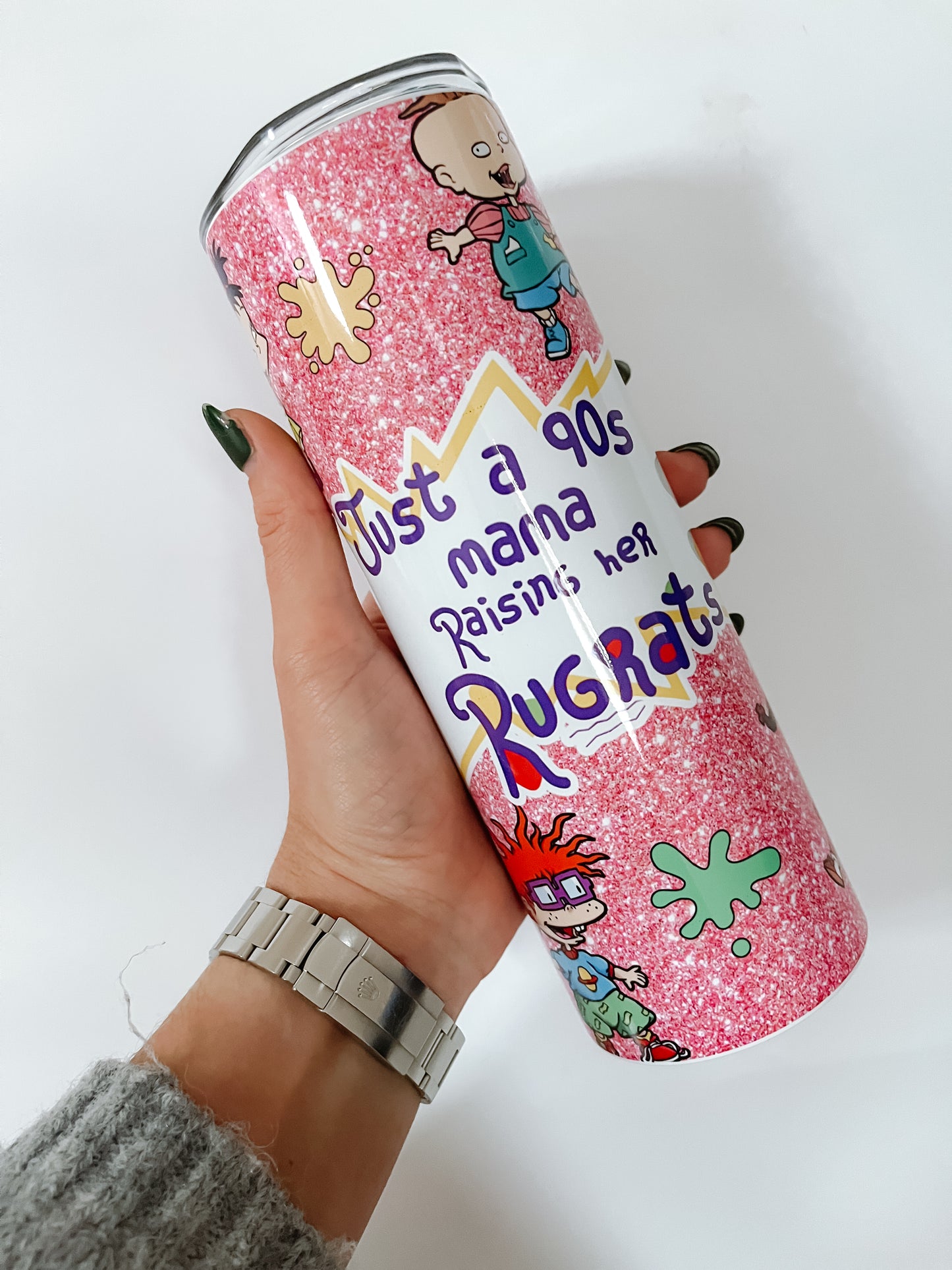 Rugrats Mama 20oz reusable personalised year tumbler