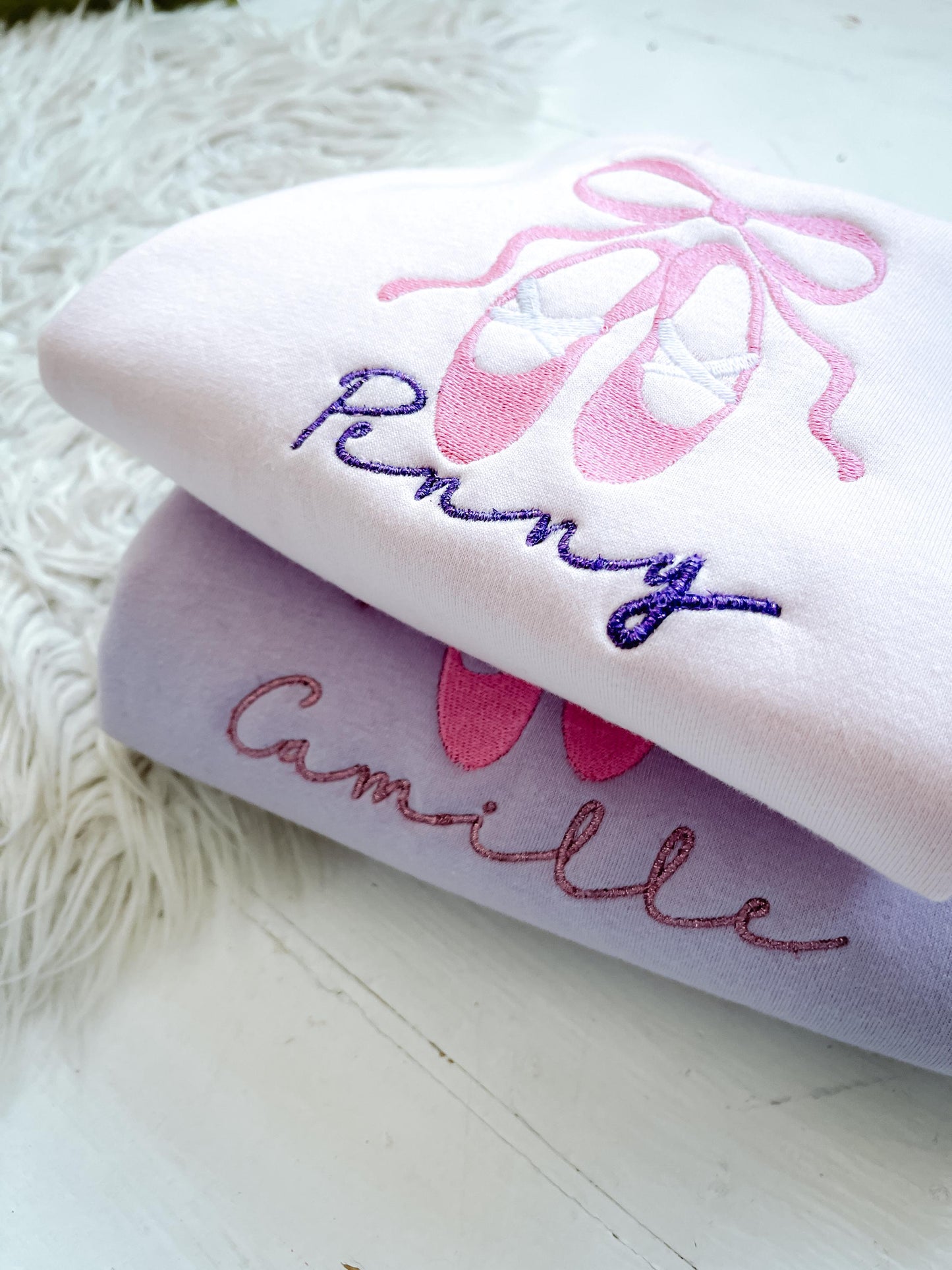 ballerina personalised kids  jumper | ballet slippers | ballet shoes | Christmas Jumper