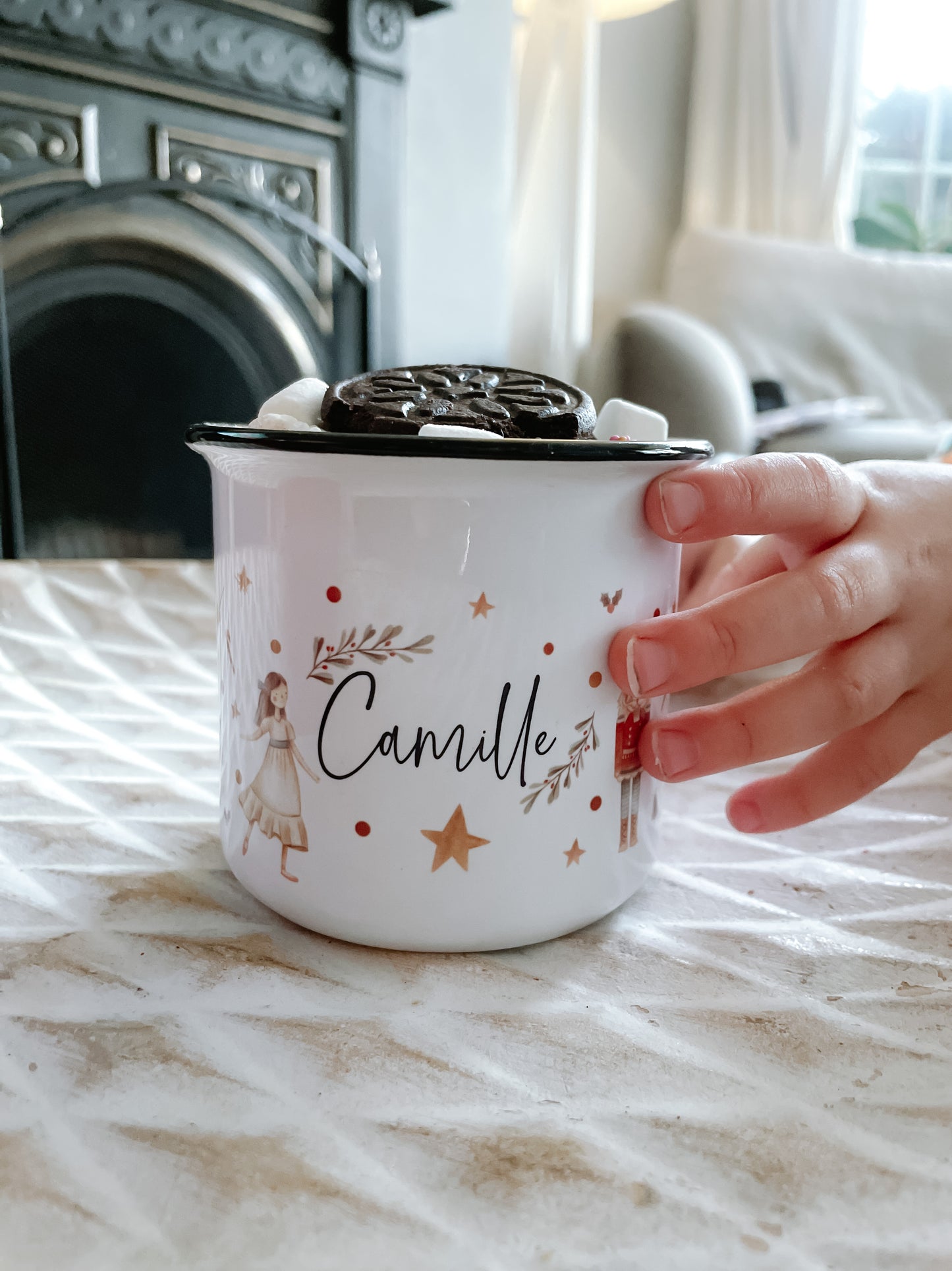 Personalised Christmas  mug | Christmas Eve box | Christmas family tradition | Christmas family hot chocolate mugs | Nutcracker mug | sugar plum fairy mug