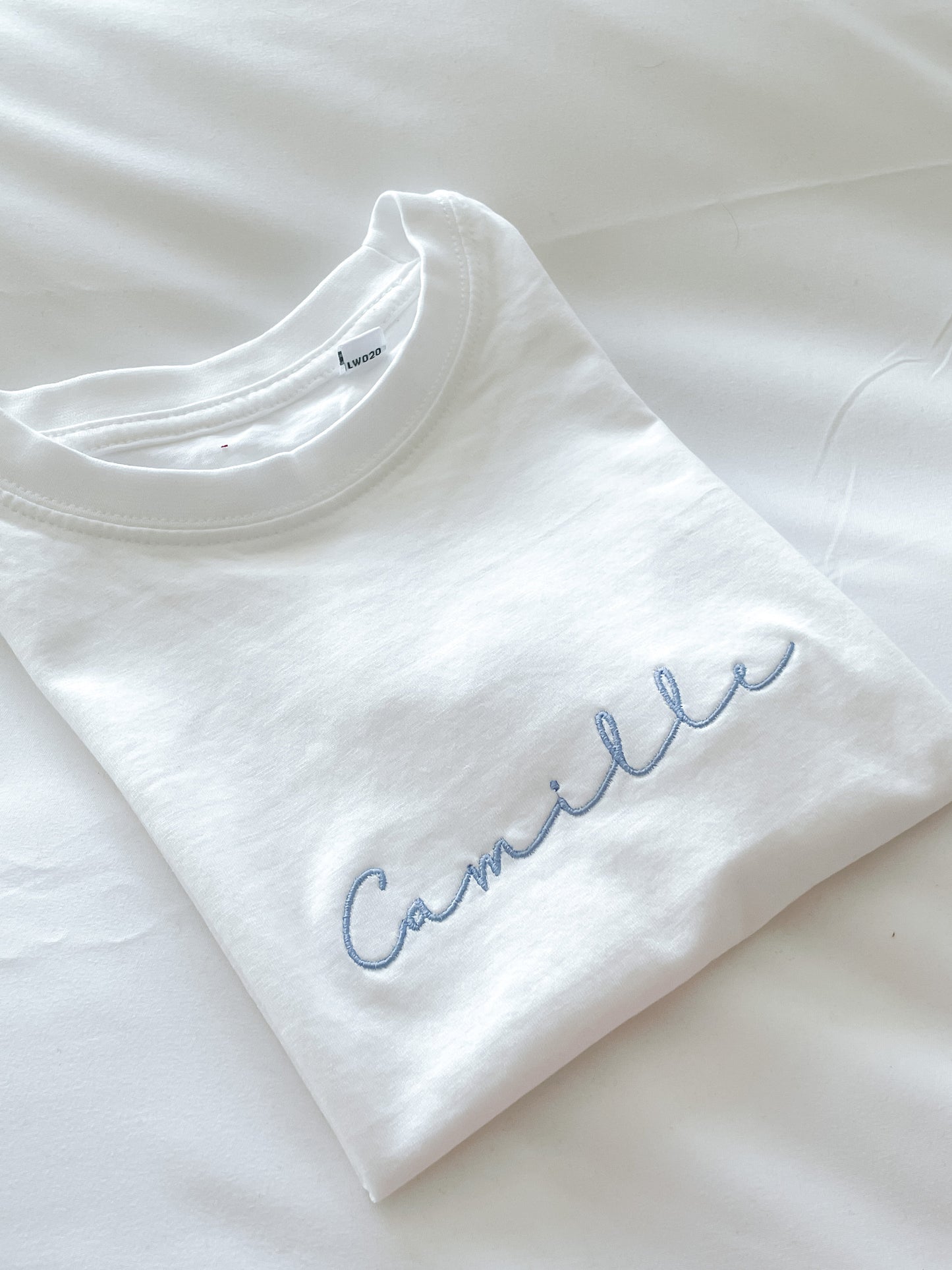 Embroidered personalised kids Tshirt | gender neutral
