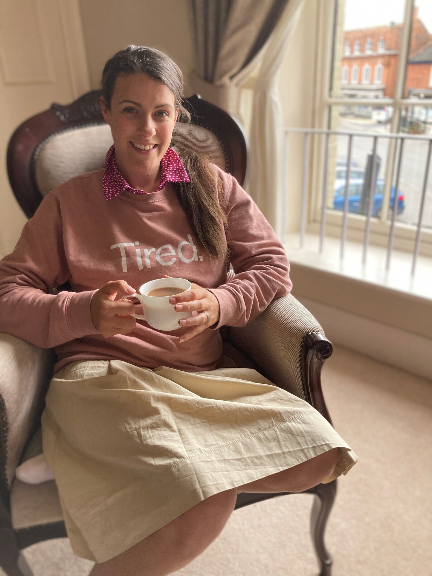 Tired mums|mummy| mama  slogan sweatshirt