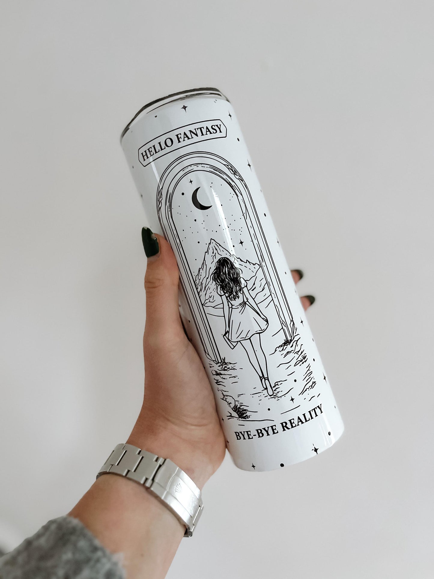 Book lovers fantasy | smut reader personalised 20oz drinking tumbler for coffee, tea or cold drinks