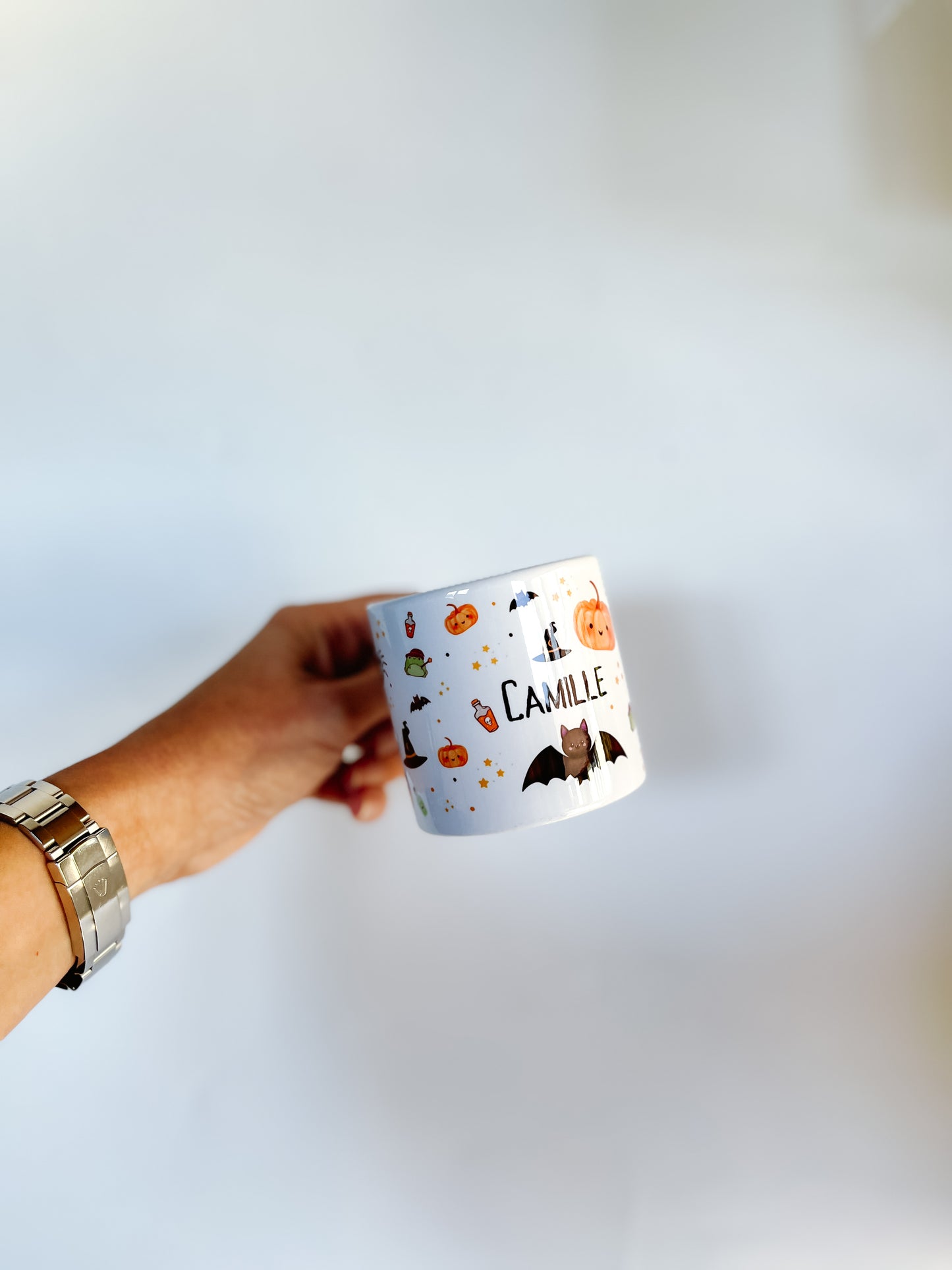 Halloween personalised 6oz ceramic mug