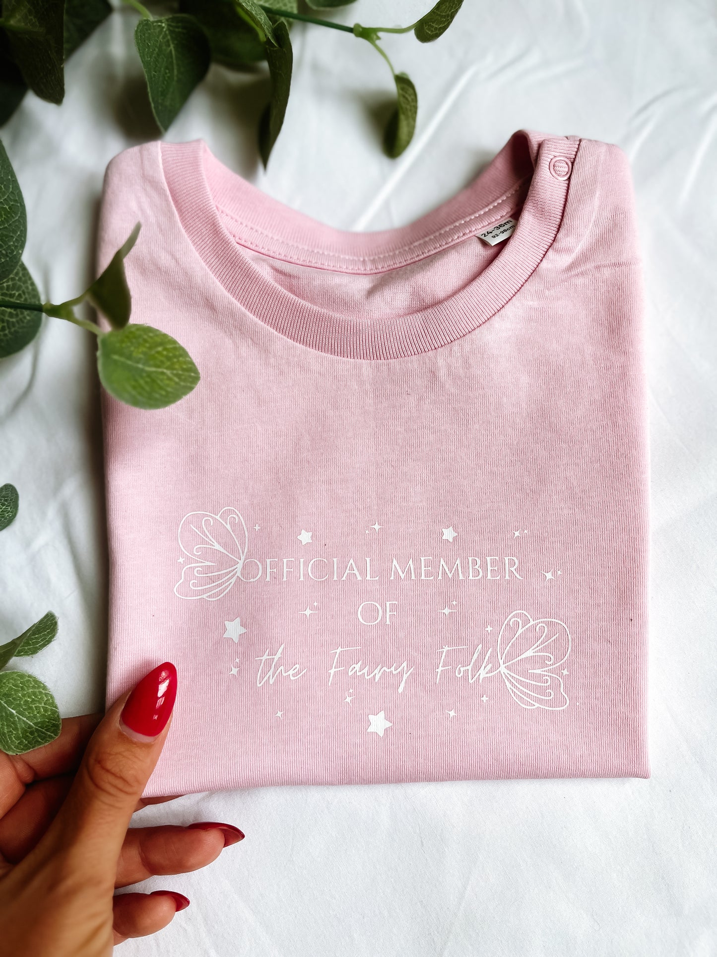 Official Member of Fairy Folk – Kids’ Cotton T-Shirt