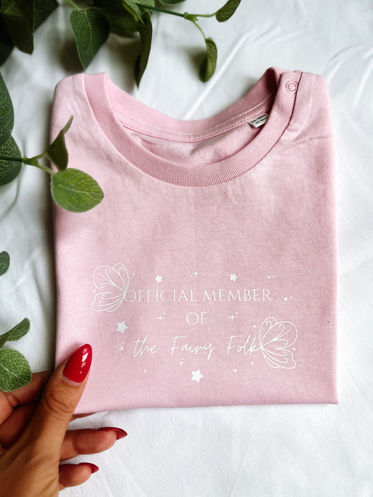 Official Member of Fairy Folk – Kids’ Cotton JUMPER