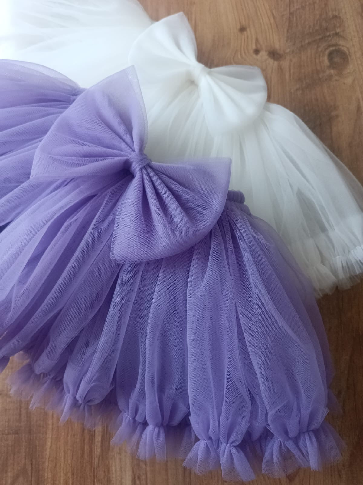 Girls bow tutu skirt