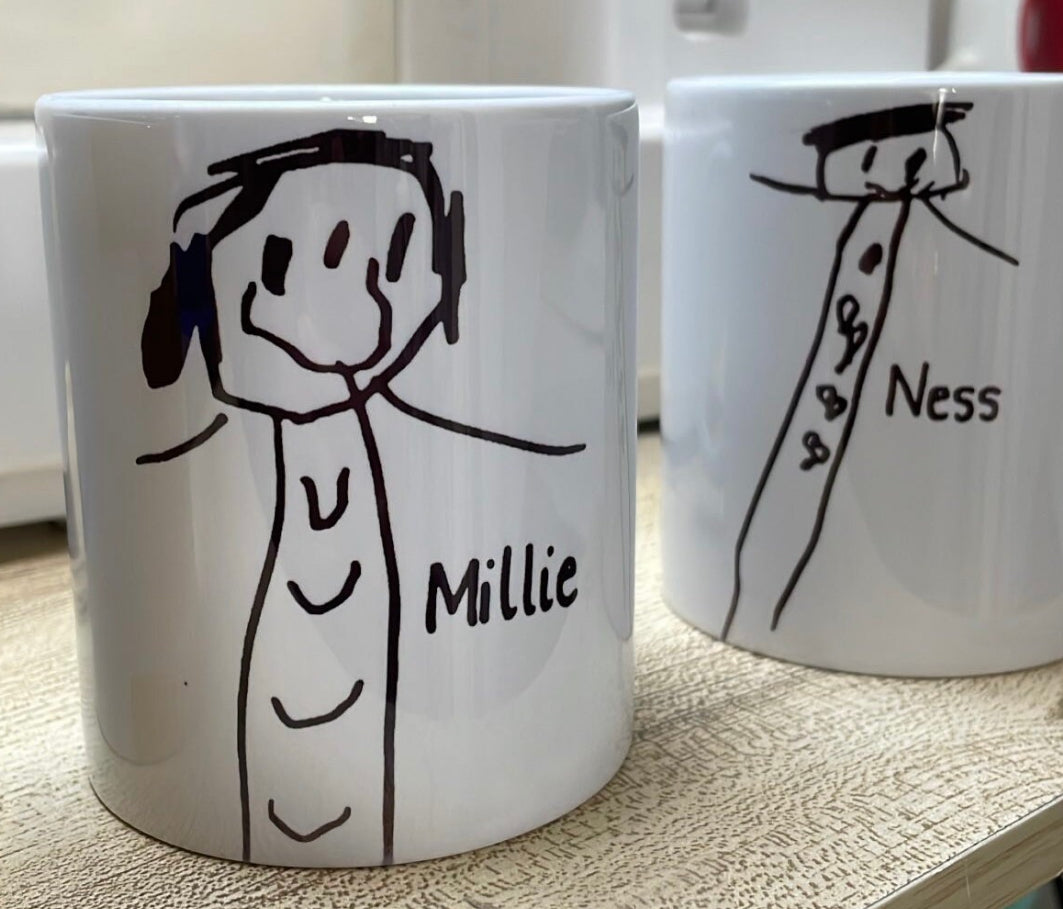 ☕ Personalised Mug – Your Art, Your Words, Your Way in