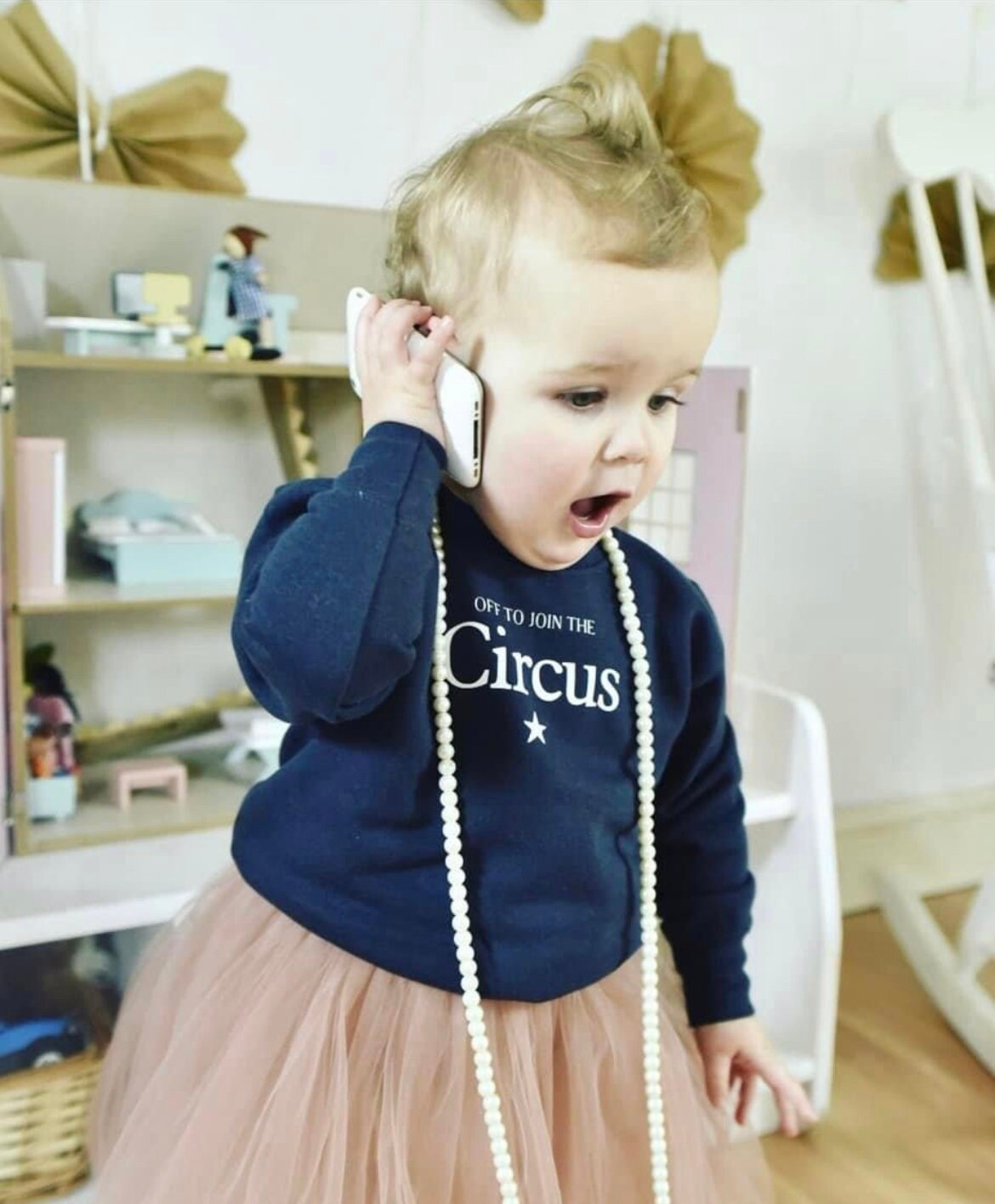 Kids slogan Sweatshirt| Off to join the Circus sweatshirt