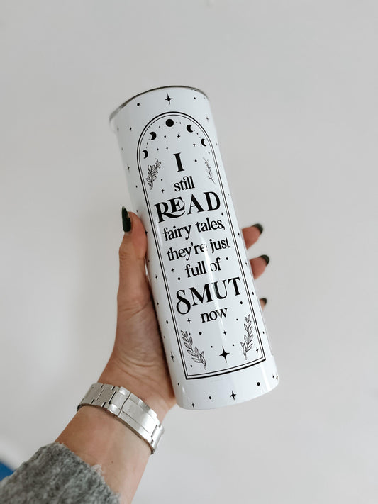 Book lovers fantasy | smut reader personalised 20oz drinking tumbler for coffee, tea or cold drinks
