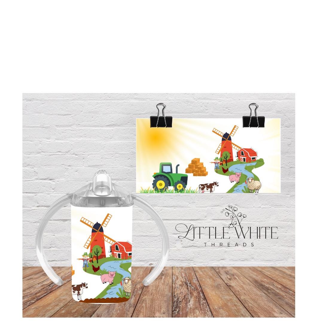 Kids tumbler | kids unicorn water bottle | personalised sippy cup | Dinosaur water bottle | farm yard water bottle | flower water bottle |