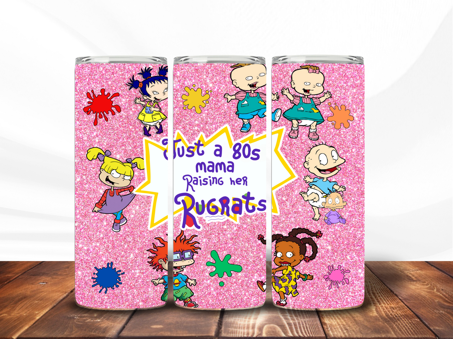 Rugrats Mama 20oz reusable personalised year tumbler