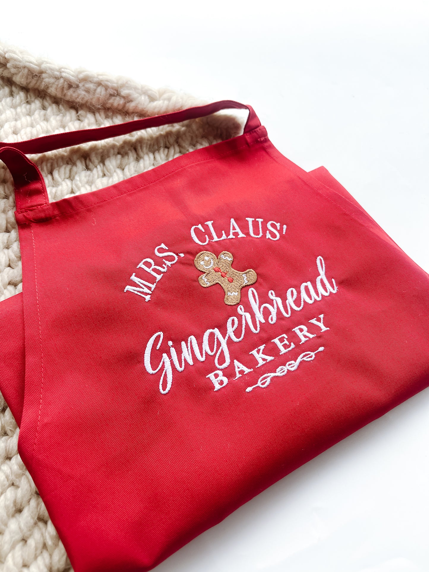 Christmas adults & childrens matching  apron