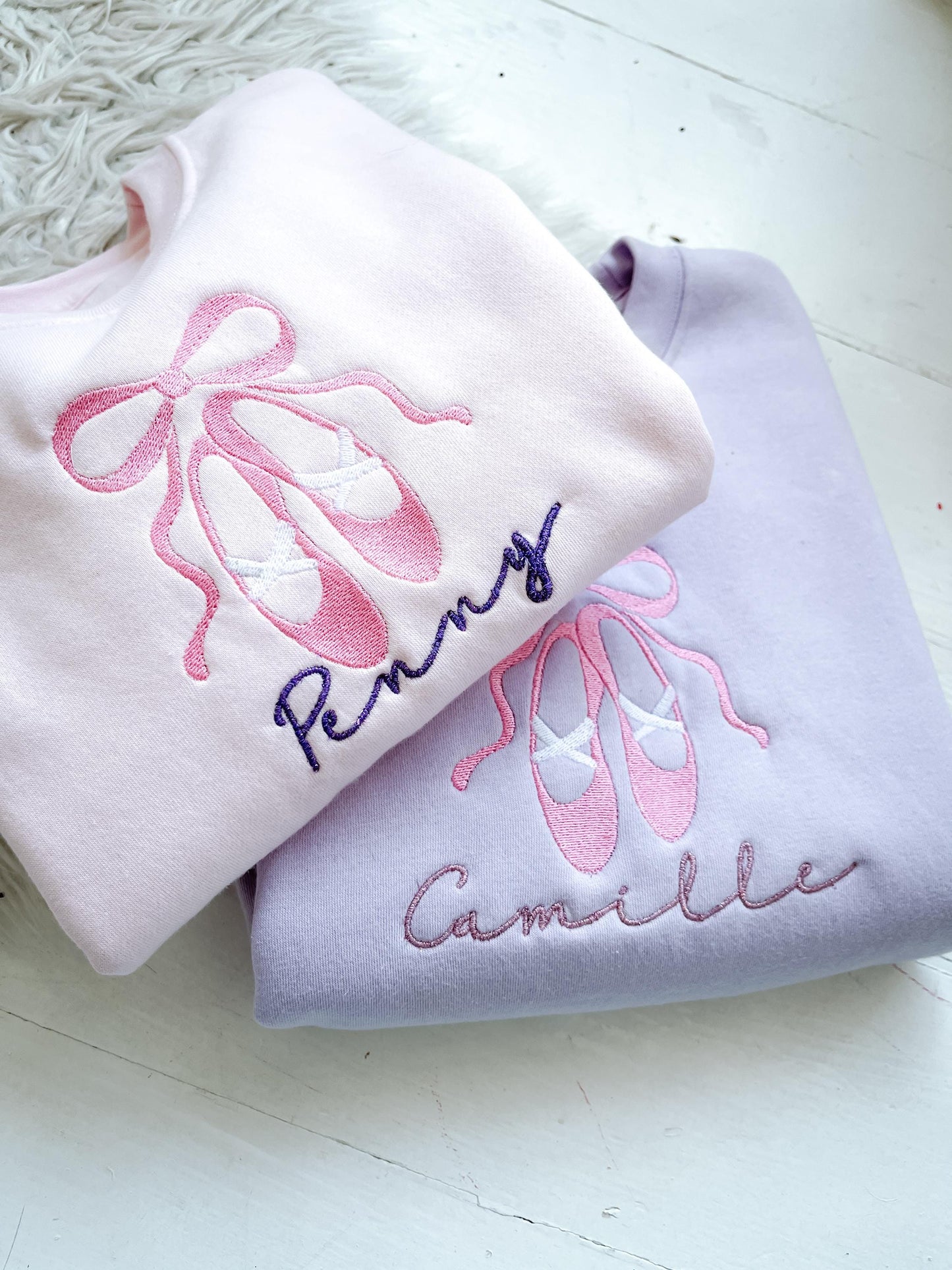 ballerina personalised kids  jumper | ballet slippers | ballet shoes | Christmas Jumper