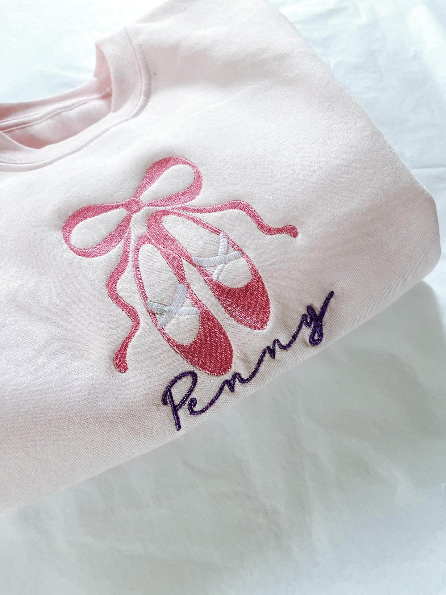 ballerina personalised kids  jumper | ballet slippers | ballet shoes | Christmas Jumper