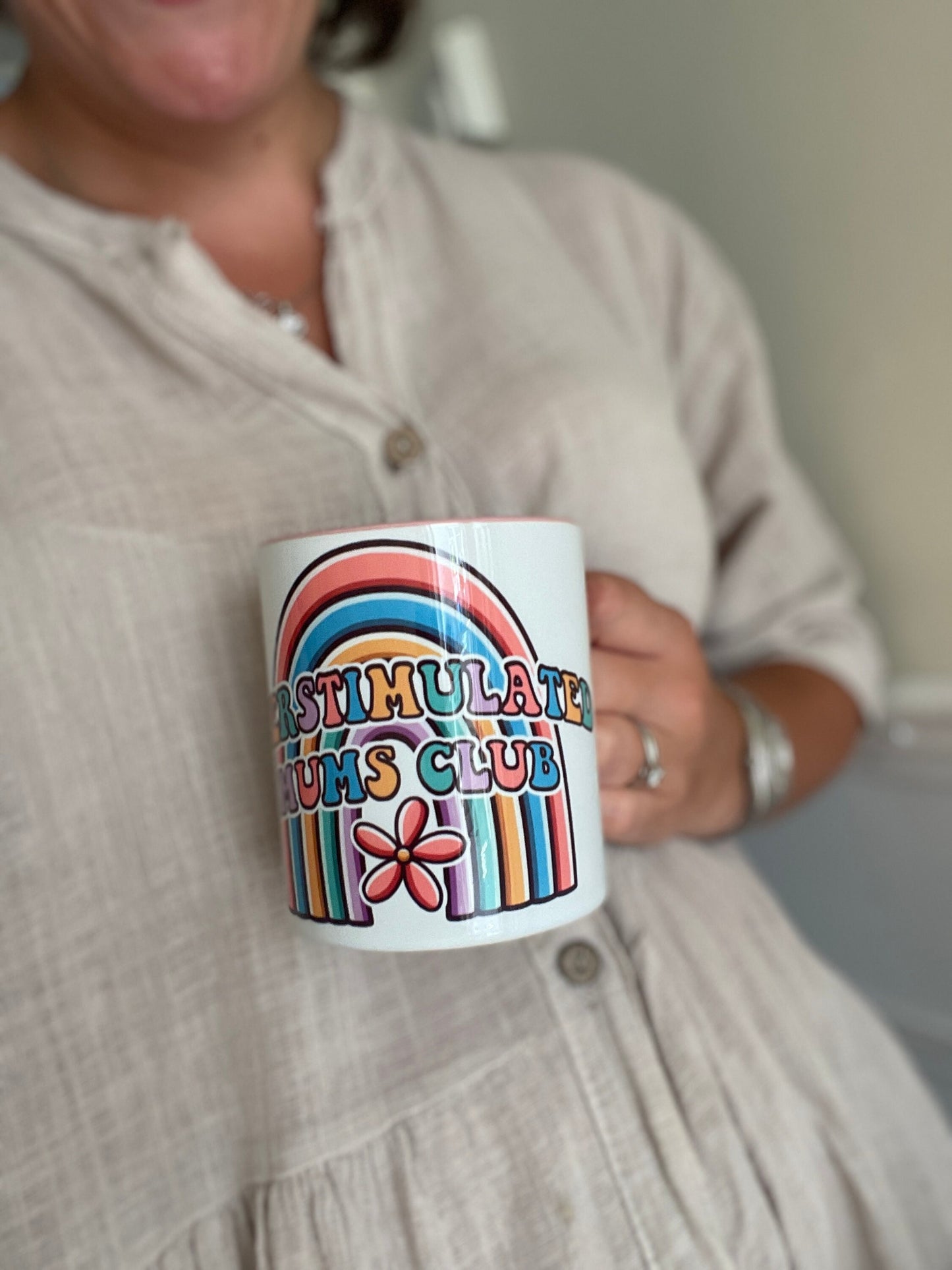 Overstimulated mums club mug | new mum | motherhood | mum mug