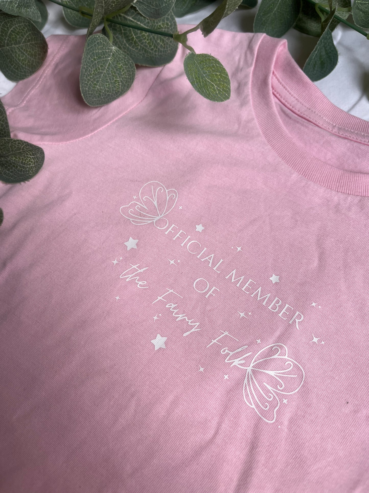 Official Member of Fairy Folk – Kids’ Cotton T-Shirt