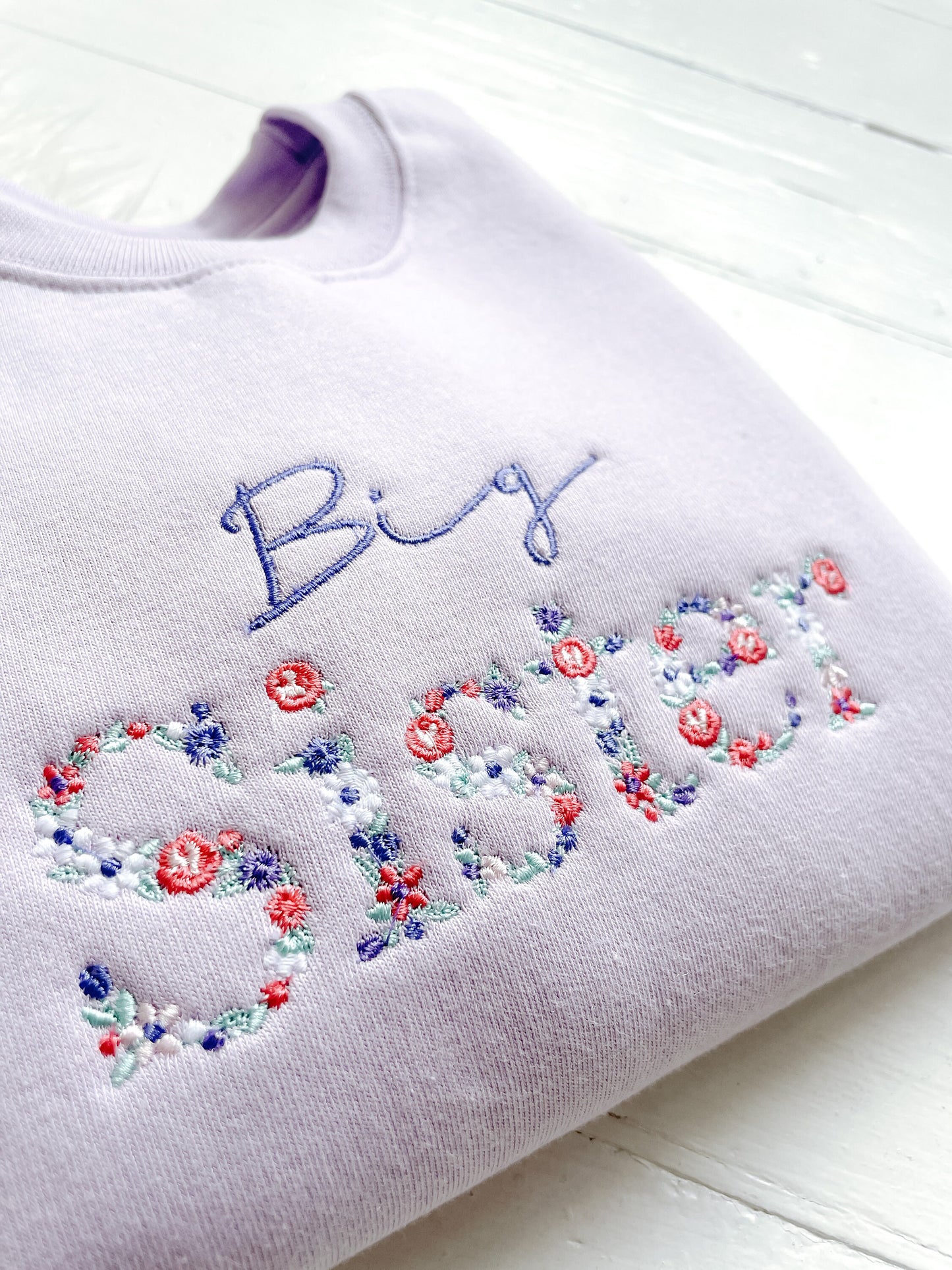 Big sister Kids sibling sweatshirts | big sister | little sister| twinning |pregnancy announcement kids sweatshirt
