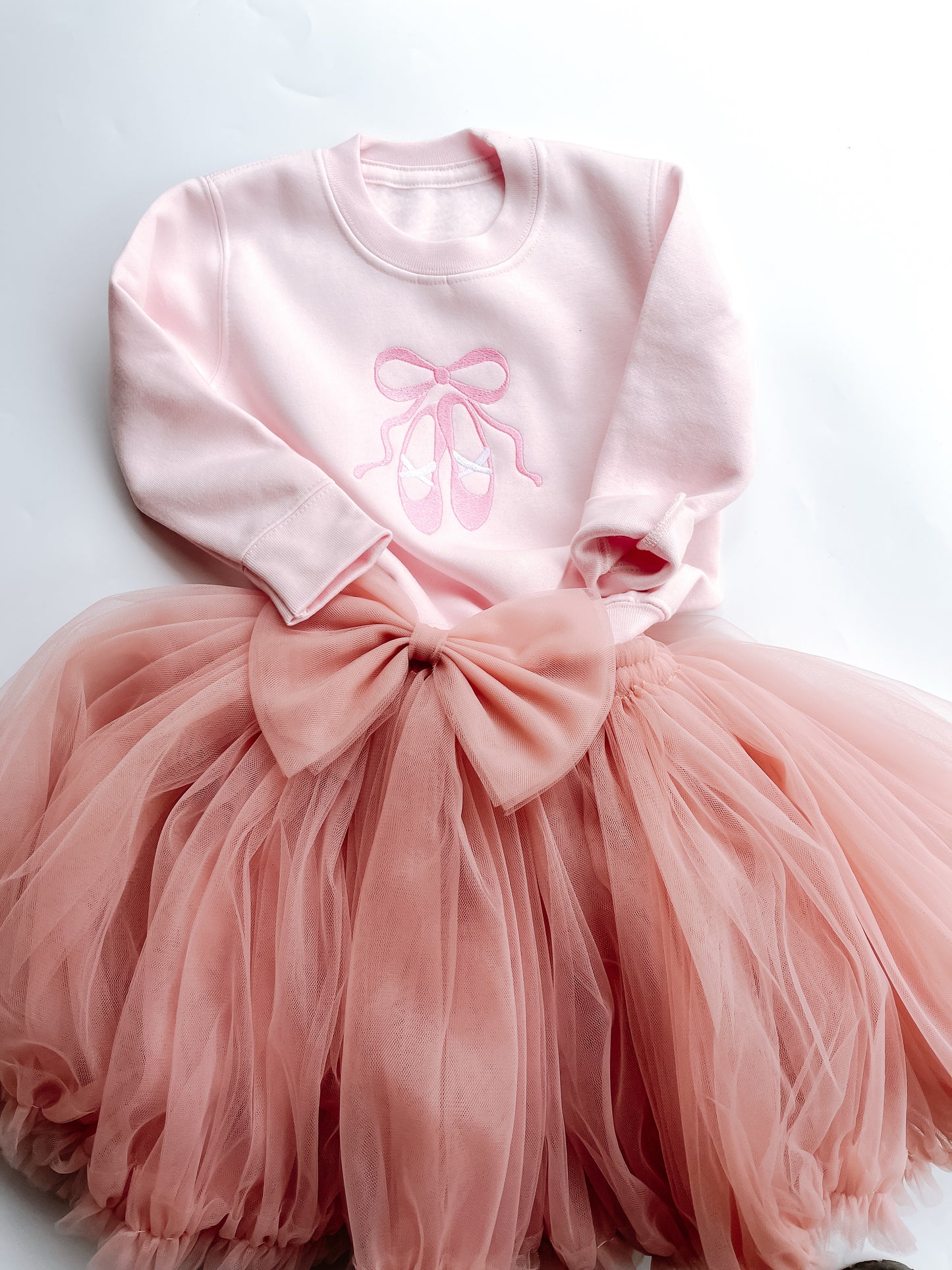 Girls bow tutu skirt