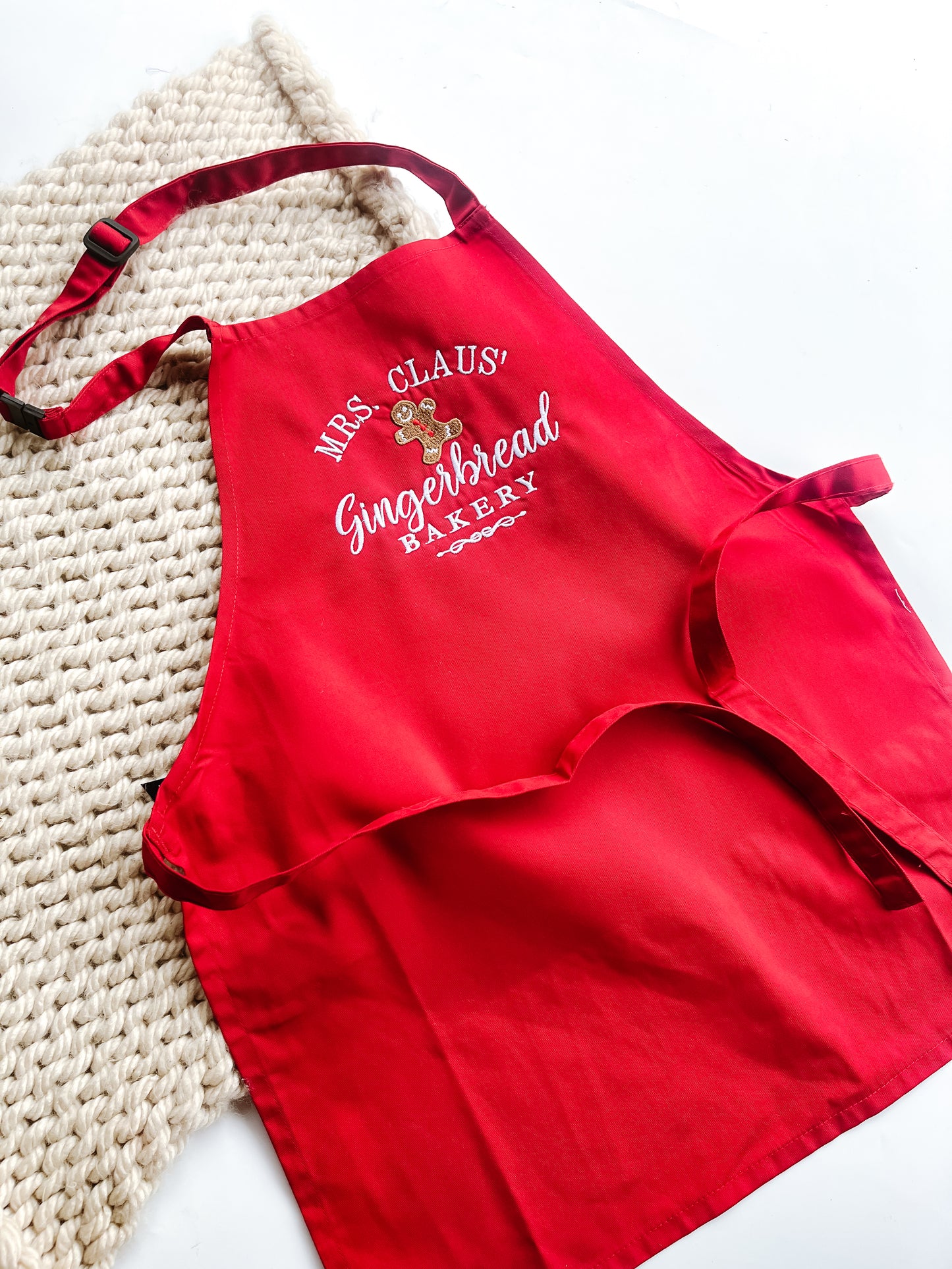Christmas adults & childrens matching  apron