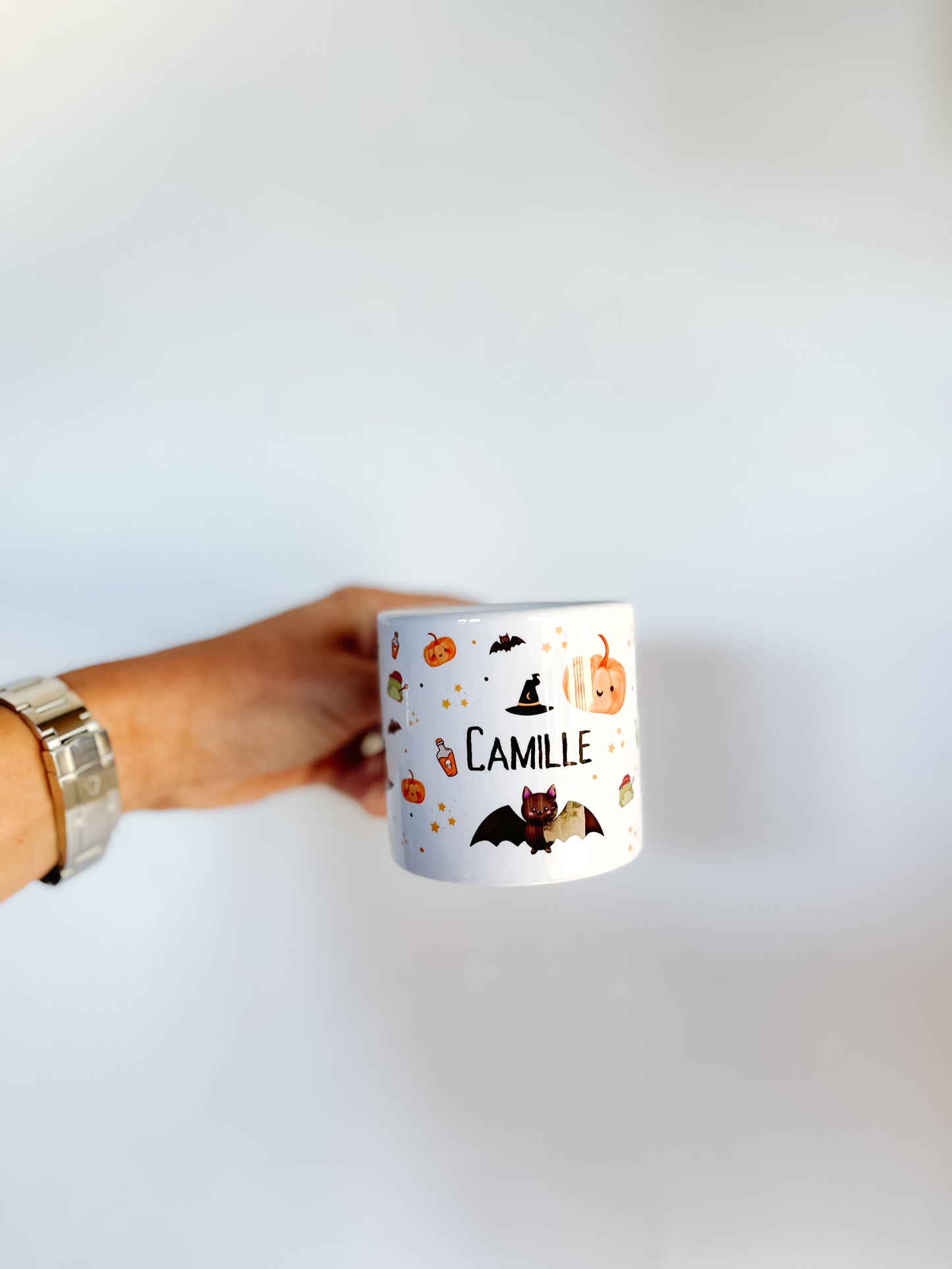 Halloween personalised 6oz ceramic mug