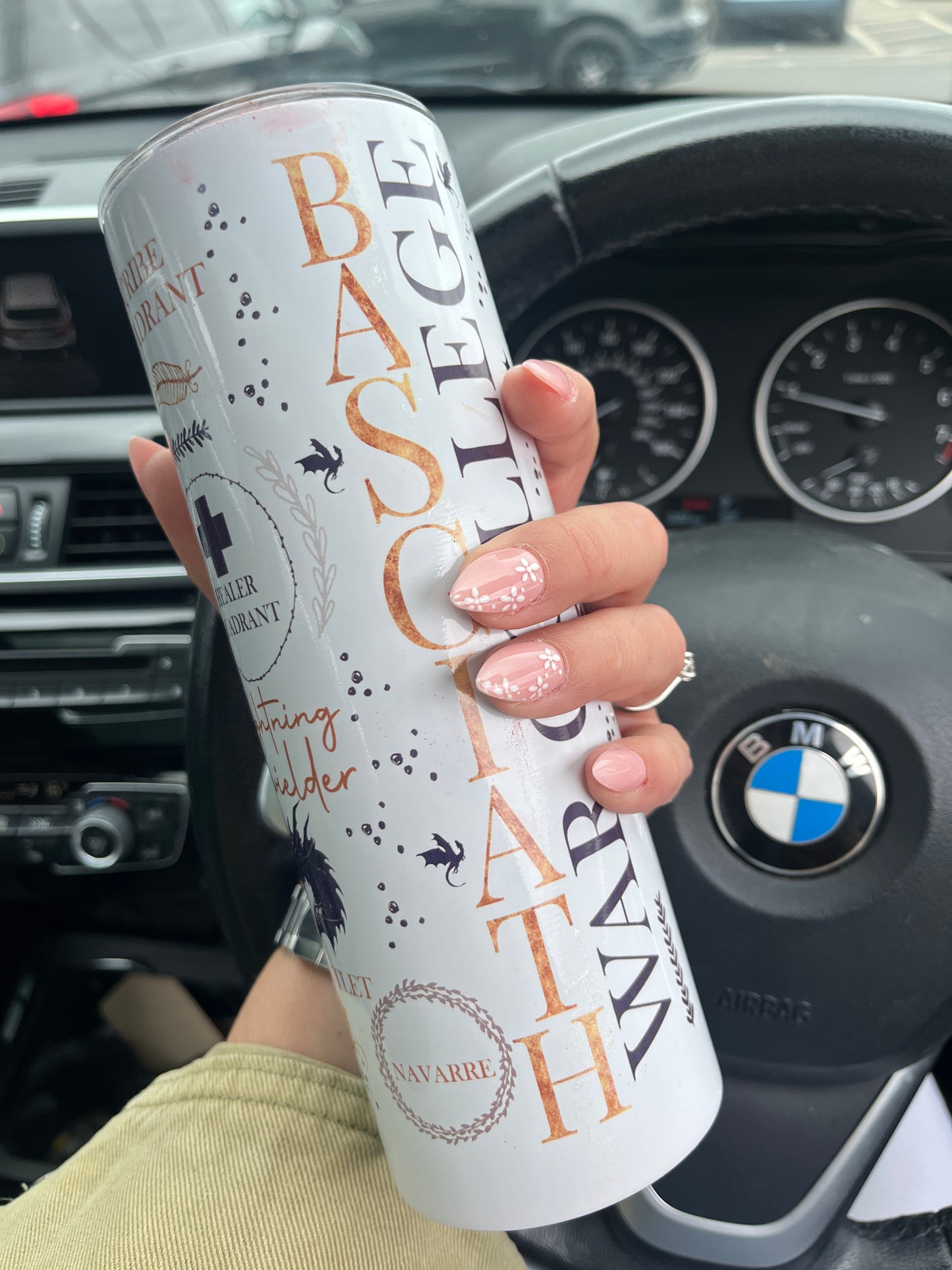 Fourth wing inspired 20oz tumbler