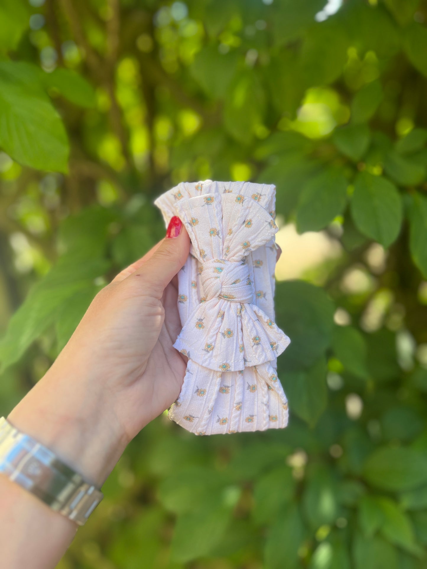 Ditsy floral headbands