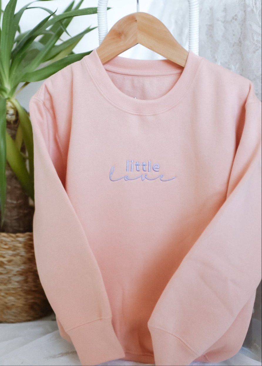 Little Love embroidered children’s JUMPER |  | kids sweatshirt