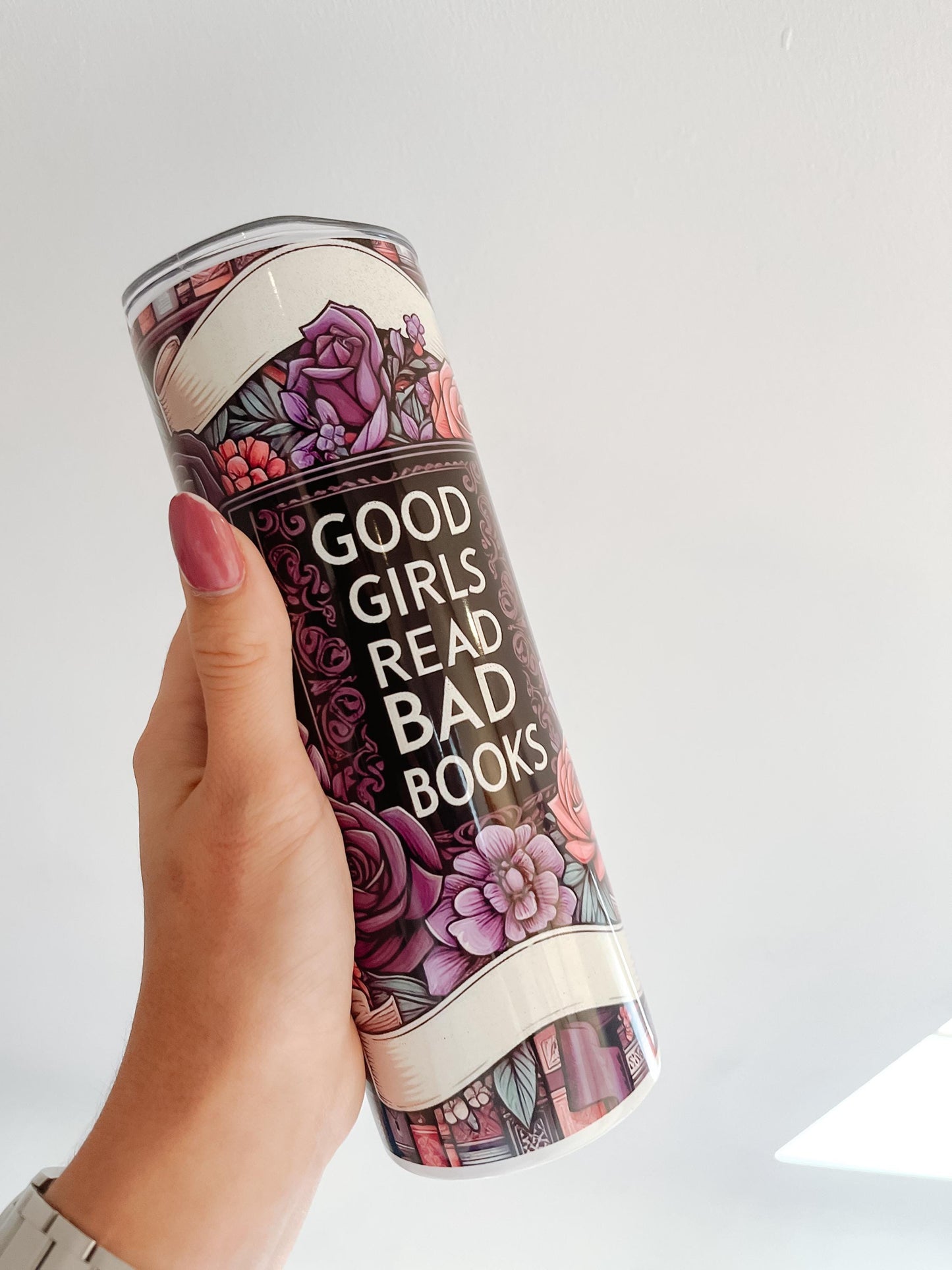Smutty book club | book bottle | book lover | coffee mug | travel mug | bad book reader | tea | 20oz hot & cold drink tumbler | water bottle