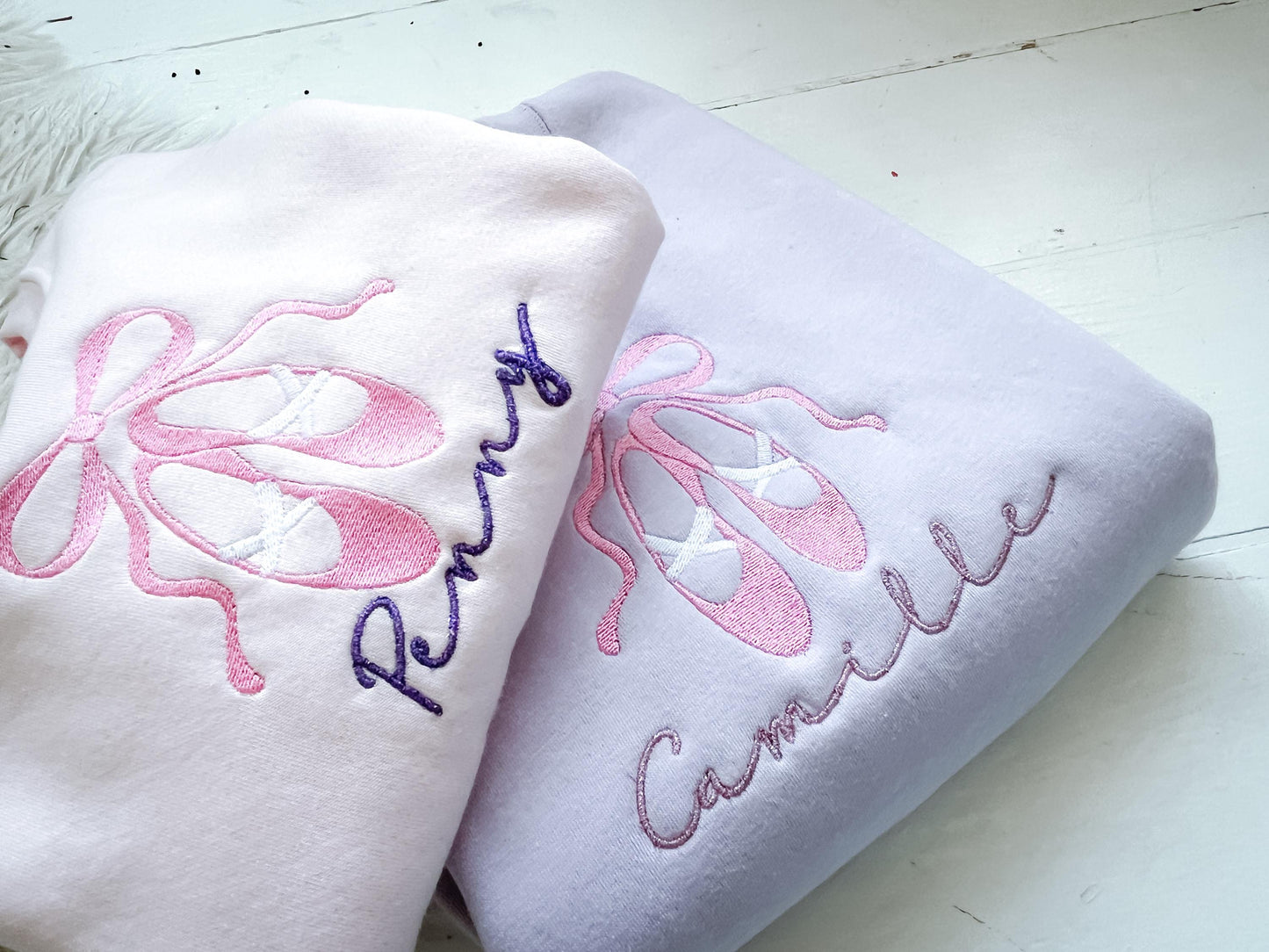 ballerina personalised kids  jumper | ballet slippers | ballet shoes | Christmas Jumper
