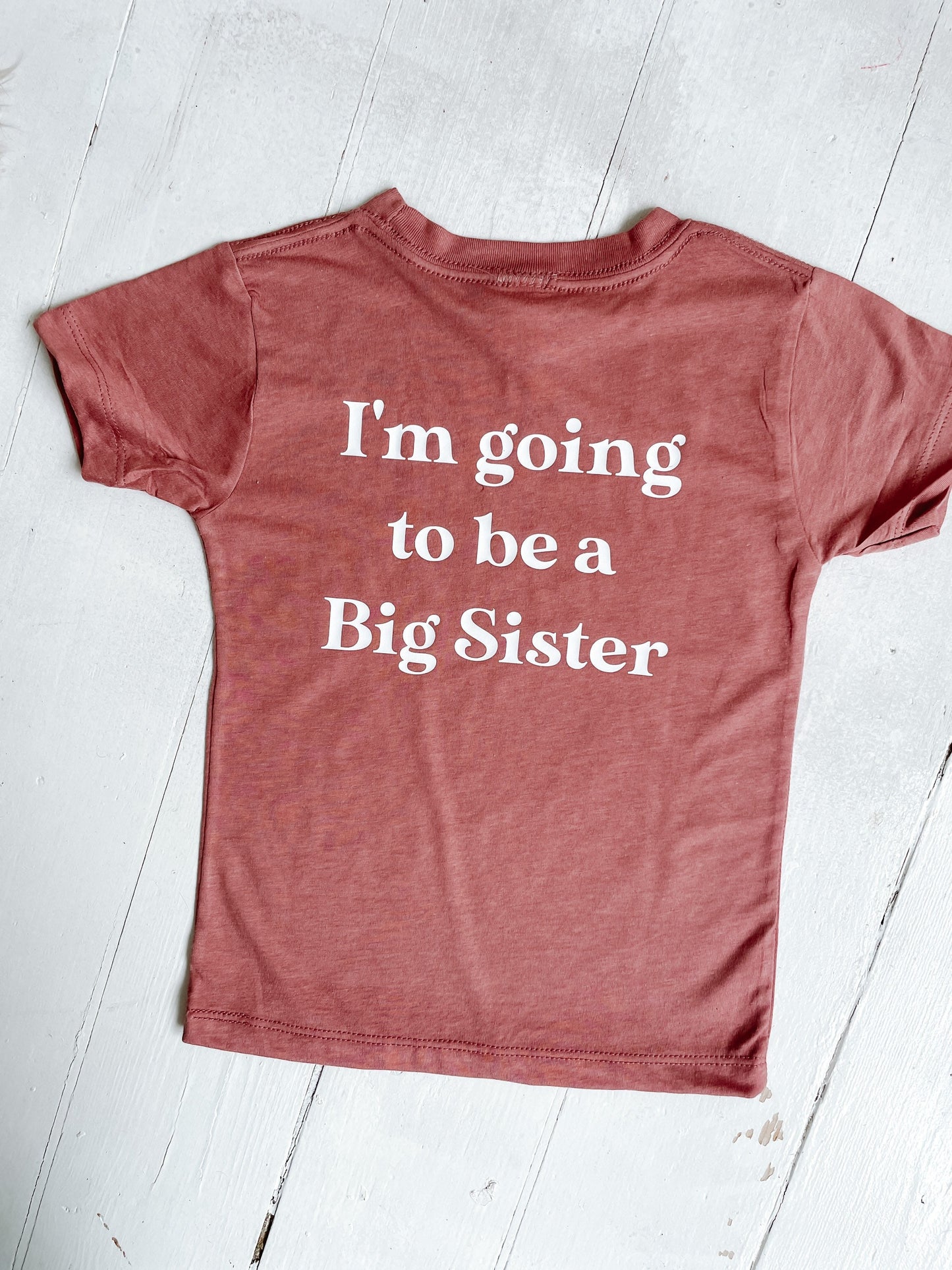 Pregnancy announcement Tshirt | sibling Tshirt | big sister | big brother