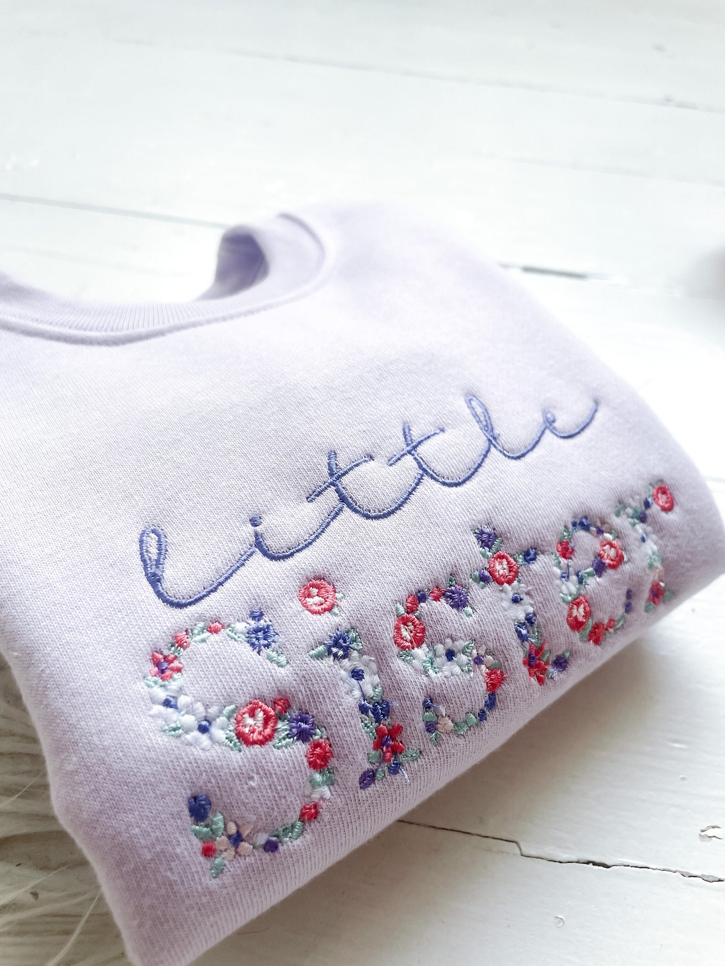 Little Sister Kids sibling sweatshirts | big sister | little sister| twinning |pregnancy announcement| kids sweatshirt